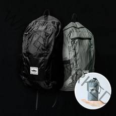 하이산 초경량 컴팩트 포켓백 20L, 그레이