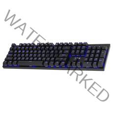 COX 교체축 LED 게이밍 기계식 유선키보드 적축, 일반형, CK510, 블랙