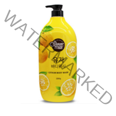 샤워메이트 유자 바디워시, 900g, 6개