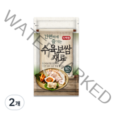 간편하게 즐기는 티백형 수육보쌈재료, 2개, 80g