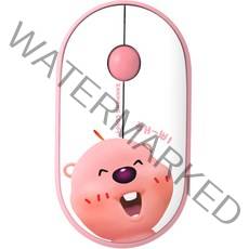 로이체 잔망루피 멀티페어링 블루투스 무선 마우스 ICNS-TMS-A-LP, 혼합색상