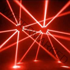 생일축하빔 LED 빛 레이저 빔 Ppot 무대 스포트 라이트 좁은 프로젝션 램프 미러 공 DJ 디스코 파티 조명, [04] UK Plug, [03] White