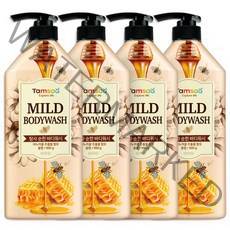 탐사 순한 바디워시, 900g, 4개