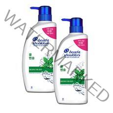 헤드앤숄더 쿨멘솔 샴푸 850ml X 2개