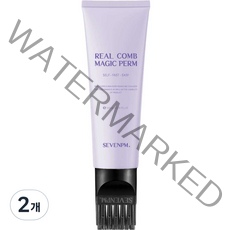 세븐피엠 셀프 볼륨 매직 스트레이트 퍼플에디션, 2개, 100ml