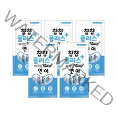 인터펫코리아 챱챱플러스 짜먹는 강아지 유산균 파우치 60g, 연어맛, 5개