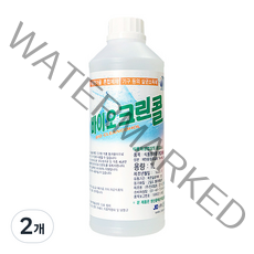 진로발효 바이오크린콜 75% 뿌리는 살균소독제, 1L, 2개