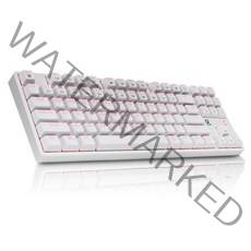 COX 교체축 LED 기계식 게이밍 텐키리스 유선키보드 청축, CK250, 화이트