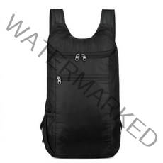 씨에스소울 초경량 아웃도어 방수 등산 가방 35L, 올 블랙