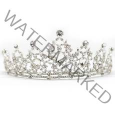 리빙다 럭셔리 왕관, 실버, 1개