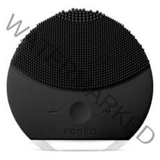 FOREO 루나 미니 2 울트라 하이진 페이셜 클렌징 브러시 펄 핑크 모든 피부 타입용 워터프루프 151091, Midnight
