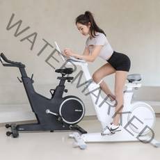 멜킨 실내자전거 젠틀 마그네틱 스피닝 스핀바이크 가정용 사이클 헬스 홈트 운동 기구 10kg 15kg, 문화이트, 마그네틱 15kg