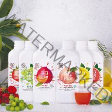 더블데이 퓨럽 하이볼 과일 농축액 퓨레 에이드 원액 베이스 시럽 1.2KG 자몽 청포도 딸기 유자레몬 복숭아 자두 (계량컵 증정), 유자레몬퓨럽1.2kg