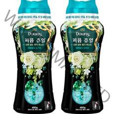 다우니 퍼퓸 쥬얼 에메랄드 브리즈 향기 부스터, 480g, 2개