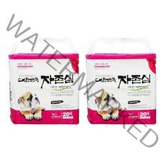 국내생산 자존심 초대형패드 20매 (76x60) 2개