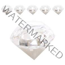 펀펀슬라임 다이아몬드 케이스, 6개입, 투명