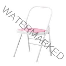 포테가르 두꺼운 접이식 보조 멀티 요가 필라테스 의자, 핑크