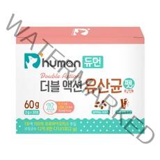듀먼 반려동물 더블액션 유산균 펫 휴먼그레이드 2g x 30p, 1개, 프로바이오틱스