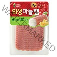 롯데햄 의성마늘햄 슬라이스60gx20개, 60g, 20개