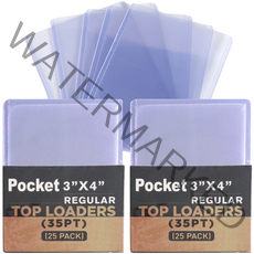 투명 탑로더 25개입 + 포켓몬 카드 앨범 세트, 탑로더 25매+25매