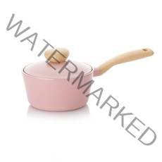 네오플램 레트로 캐스팅 편수냄비, 핑크, 18cm