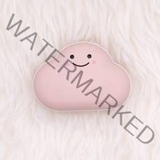 단미 구름 휴대용 USB 충전식 손난로 보조배터리 3600mAh, 핑크, CLOUD