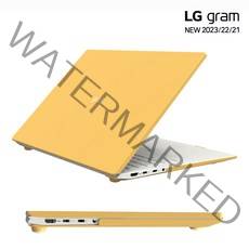 LG 그램 노트북케이스 14인치/15인치/16인치/17인치, 옐로우