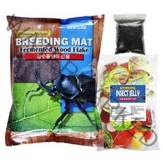 장수풍뎅이전용 브리딩 리필세트, 혼합 색상, 1세트