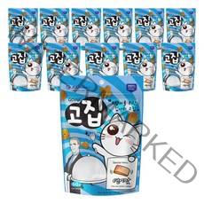 고집 고양이 간식, 연어, 12개