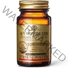 솔가 비타민D3 2200 IU, 1개, 15g