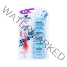 엣지웰 쉬크 하이드로 실크 제모기 + 제모날, 1세트