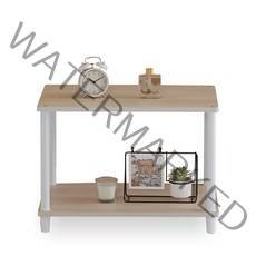 제이디퍼니처 까뮤 진열장 공간수납장 2단, 백아카시아