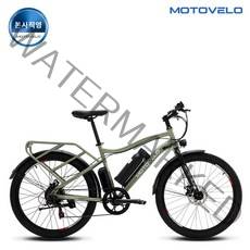 모토벨로 KX9 PAS 350W 36V 5.2Ah 26인치 전기자전거, 블랙