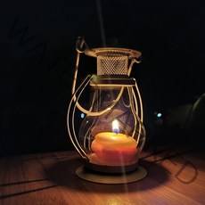 감성 캠핑 티라이트 램프, 아이보리, 1개