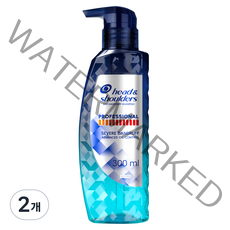 헤드앤숄더 프로페셔널 안티 댄드러프 어드밴스드 오일 컨트롤 샴푸, 300ml, 2개