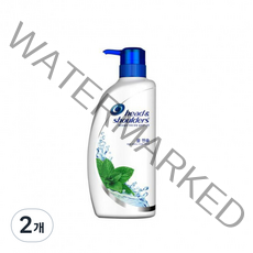 헤드앤숄더 쿨 멘솔 샴푸, 550ml, 2개