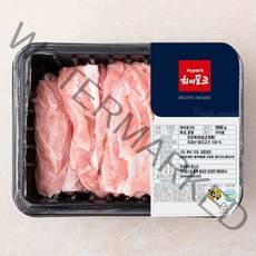 하이포크 등심꽃살 구이용 (냉장), 1kg, 1개