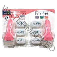 쉬크 인튜이션 제모기 세트(제모기2+제모날8) 겨드랑이 여성용 면도기