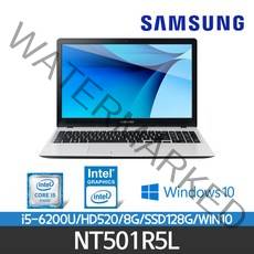 삼성 NT501R5L I5-6200/8G/SSD128G/15.6/WIN10, WIN10 Pro, 8GB, 128GB, 코어i5, 블랙