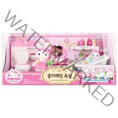 원앤원 콩지래빗 욕실 인형놀이, 혼합 색상