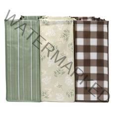 데일리라이크 다용도 타포린 백 3p 세트, 03 Lace flower, 1세트