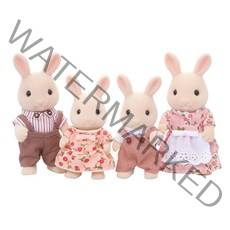 실바니안패밀리 밀크토끼 가족 인형 4108, 1세트