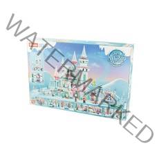 슬루반 윈터캐슬 여아 레고호환블록, 혼합색상