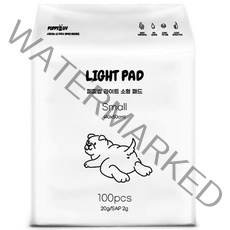 퍼피럽 라이트 소형 패드, 1개, 100개입