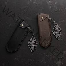 디바이스 웍스 DEVISE WORKS 가죽 나이프 케이스 열쇠고리 포함 DW-KNIFECASE