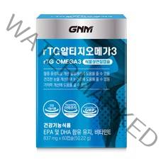 GNM자연의품격 rTG 알티지 오메가3, 1개, 60캡슐, 60정