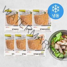 곰곰 훈제 닭가슴살 슬라이스 (냉동), 100g, 6개