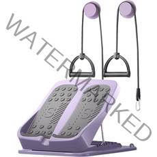 레전드C 다리 스트레칭 페달 + 피트니스 스트링 세트, 퍼플