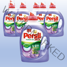 퍼실 딥클린 플러스 라벤더젤 드럼용 액상세제 본품, 3L, 2개