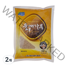 청은 들깨가루, 200g, 2개